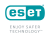 ESET logo - Stacked - Flat Colour - Mid Grey tag - RGB